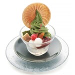 銀座 福禄寿 - 抹茶クリームあんみつ