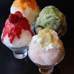 銀座 福禄寿 - 選べる2種のかき氷
