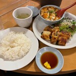 南海飯店 - 春巻定食