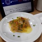 BARRA ITALIANA Le Varo モユクサッポロ店 - 昆布締め真鯛のカルパッチョ　600円