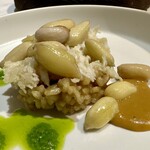 Hirovanna - 渡り蟹と落花生のリゾット