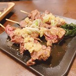 備長 - 確か秋元屋で食べられなかった白レバー