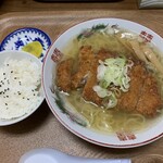 らーめん 蘭 - カツラーメン塩　1000円