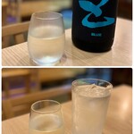 Sakeya Sakana Shinya - 日本酒¥610／グラスに120mlでこのお値段は嬉しいッ！！(*´Д｀*)♡
                        （最近は、5勺(約90ml)で¥700のお店が多いですから)