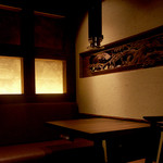 武蔵別邸　巌流島 - 欄間がある半個室は6～8名様向け