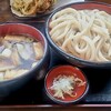 うどん本舗 - 肉汁うどん大盛　かき揚げ