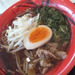 Kurushima kaikyo sabisu eria fudo koto - 肉玉醤油ラーメン　¥850