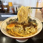 らーめん 八八 - 濃口醤油ラーメン＋味玉