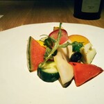 LA BONNE TABLE - Amuse Bouche　畑の野菜たち