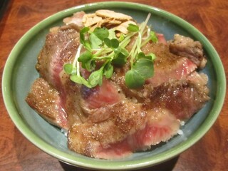 Yumeyokochou - 禁断のステーキ丼