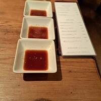 焼肉うしごろ 西麻布本店 - 大判サーロインのおろしポン酢です。