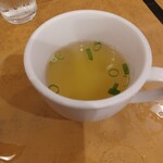 南海飯店 - セットのスープ