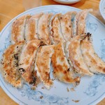 Gyouza No Manshuu - ダブル餃子定食の餃子　
