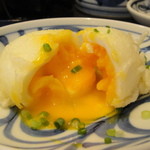 手打うどん すみた - 半熟卵天