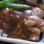 味匠 天宏 - 三色おもろカレーの豚足