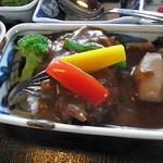 味匠 天宏 - 三色おもろカレーの野菜