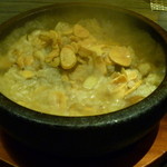 神戸牛炉窯焼ステーキ 雪月風花 北野坂 - ガーリックライスの石焼リゾット