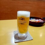 居酒屋 簑屋 - 生ビール 500円