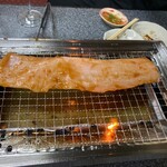 なかや - 焼いてる時のミノ