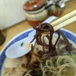 純とんこつ無双 - 刻み木耳