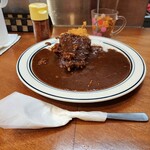 カレーの南海 - メンチカツカレー大辛の辛め　900円