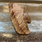 藪sou鮨・旬の魚 - マグロほほ肉炙り