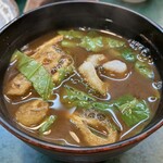 藪sou鮨・旬の魚 - ハモ入り赤だし
