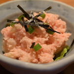 鉄板焼 お惣菜 とらのこ -  選べるお通し（ポテトサラダ）