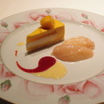 銀座 レカン - Aug, 2013　ﾏﾝｺﾞーと桃