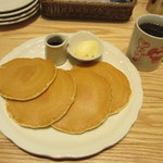オリジナルパンケーキハウス - バターミルクパンケーキと珈琲