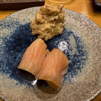 小判寿司 棚倉 - 【あん肝と桜鱒の生ハム】★2023/4