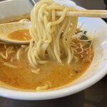 クリーミーTonkotsuラーメン 麺家神明 - プリプリ太麺！