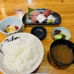 Takahashi - 注文完成系 刺身定食 税込1,000円