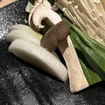 近江牛専門店 近江かど萬 - 立派なエリンギ