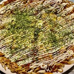 お好み焼き 鉄ちゃん - 奥さんの高速マヨ掛けを堪能してお好み焼きも堪能