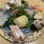 すし処 錦 - 造り盛り合わせ