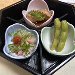 すし処 錦 - 突き出し