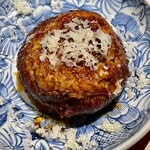 とり茶太郎 - 椎茸肉詰　たっぷりの醤油がなんとも香ばしい