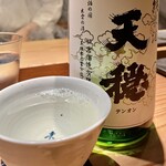 とり茶太郎 - 茶太郎ではお馴染みの天穏純米をいただきます