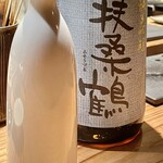 とり茶太郎 - 扶桑鶴純米吟醸　燗酒の佐香錦もふっくらした甘味