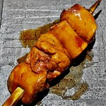 とり茶太郎 - ほろほろ鳥のレバー　タレとの相性抜群です