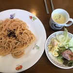Kitsuchimpowaru - 明太子スパゲッティセットの全容