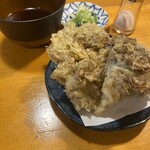 くぼ田 - 大きな舞茸天