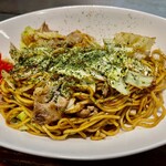 お好み焼き 鉄ちゃん - 呑める焼きそばｗ　食べれば理由がわかります