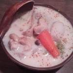 虎徹 - 鶏と小芋の豆乳煮
