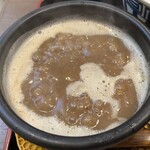 ラーメン猪太 - スープはグツグツ！