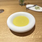 restaurant.m - 冷製ゴールドラッシュスープ