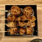 やきとり家すみれ - 究極の大山どり焼き鳥重 ¥1,200