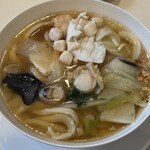 Fushan - 色々海鮮入りあっさり醤油スープそば