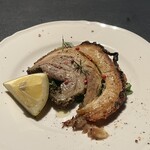 Osteria Calimero - ♡神戸ポークのポルケッタ（ローストポーク）、肉料理はこれでいいのよ、これで。